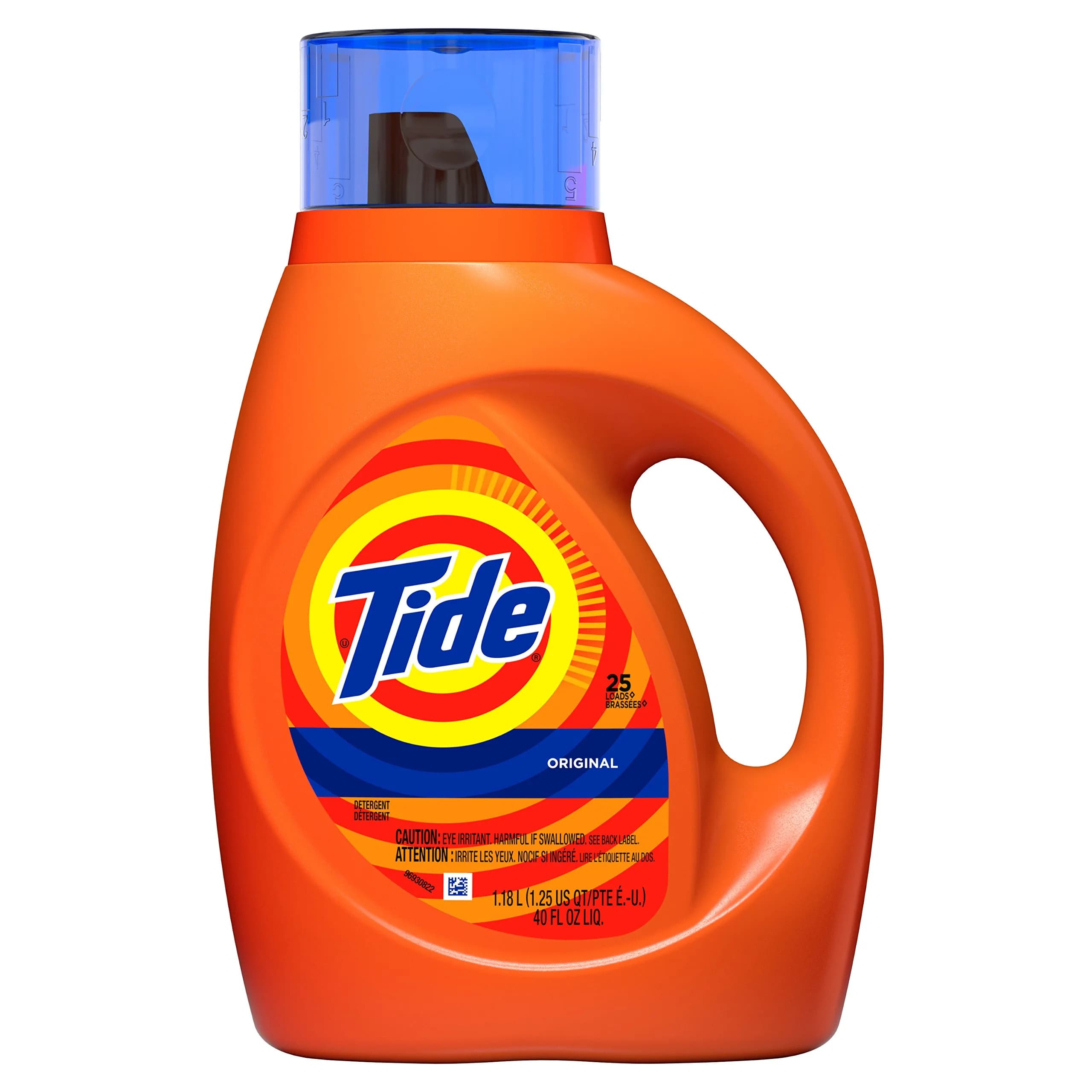 Tide Original Scent HE Turbo Clean Liquid Laundry Detergent 40 oz | Concentrated Formula Laundry Detergent - main product image