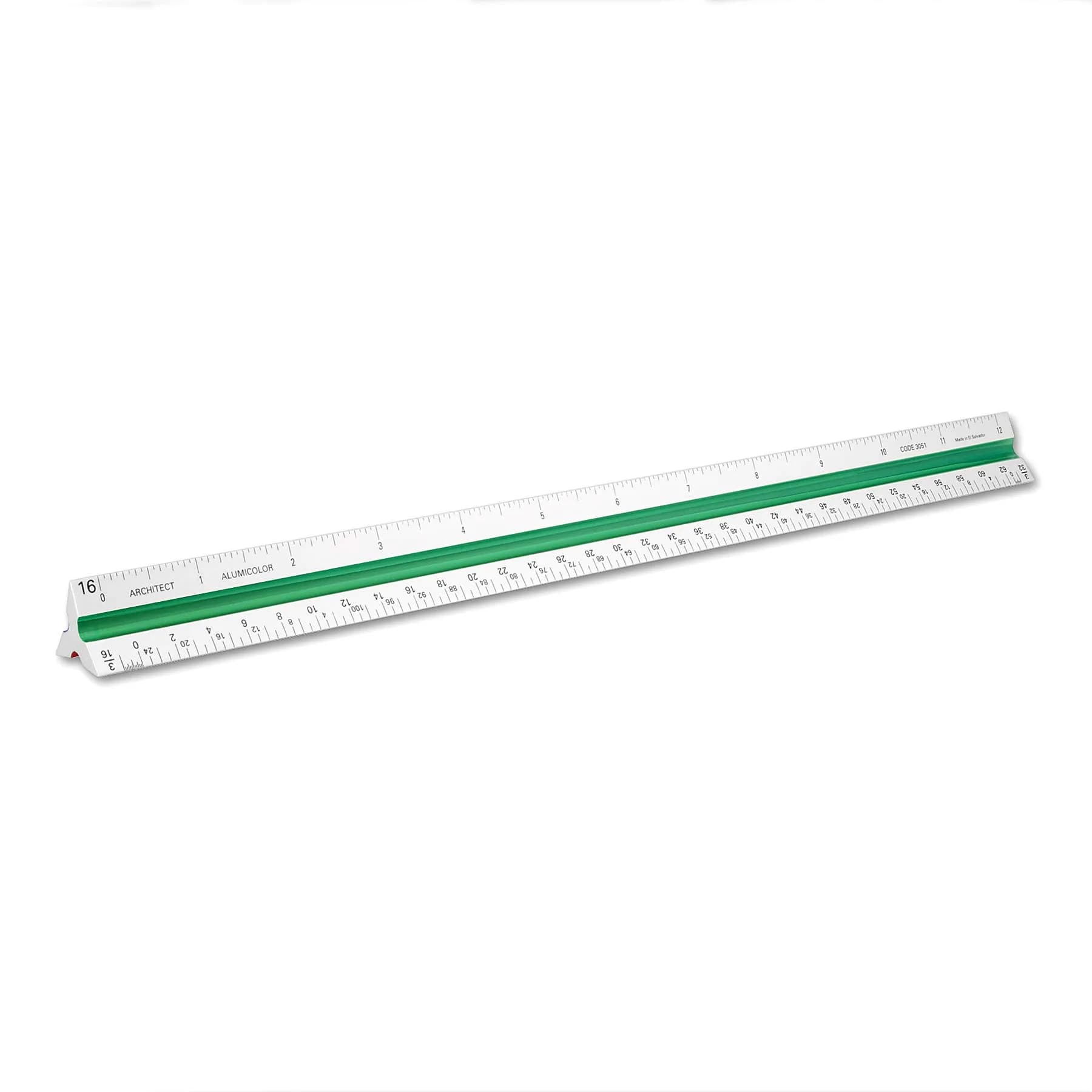 Alumicolor 3451-1 Aluminum Architect Metric Drafting Scale 30cm (11.81 inches) | Professional Architectural Tool — 12IN / Architect