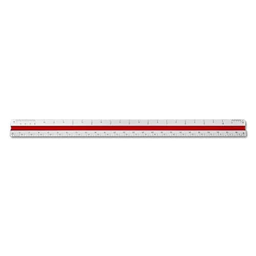 Alumicolor Aluminum Architect Drafting Scale 30cm (12IN) | Color-Coded Calibrations thumbnail 3