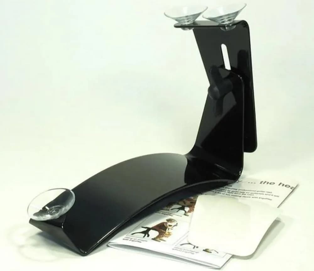 GEWA Ergoplay Guitar Rest Professional Black | Metal Construction with Suction Cups - view 2
