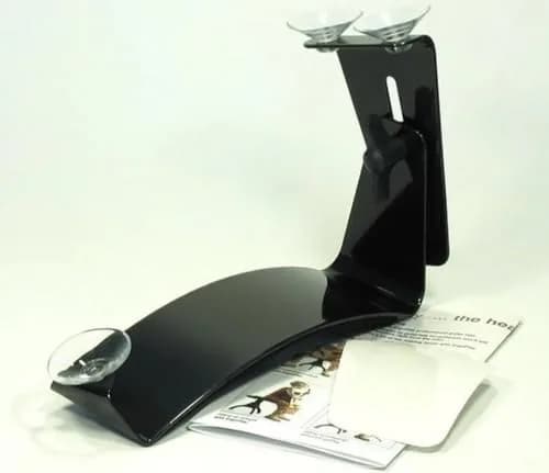 GEWA Ergoplay Guitar Rest Professional Black | Metal Construction with Suction Cups thumbnail 2