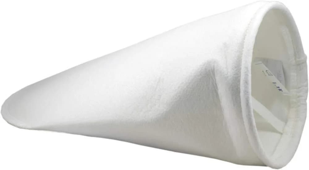Duda Energy Singed Polyester Filter Bag Size#1 7"x16" | 1 Micron Nominal Filter for Industrial Filtration — 25 Micron