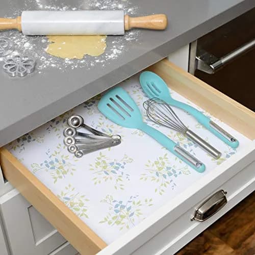 Con-Tact Creative Covering Self-Adhesive Shelf Liner 18" x 9' Aspen Aloe | Protects Surfaces, Easy Application thumbnail 7