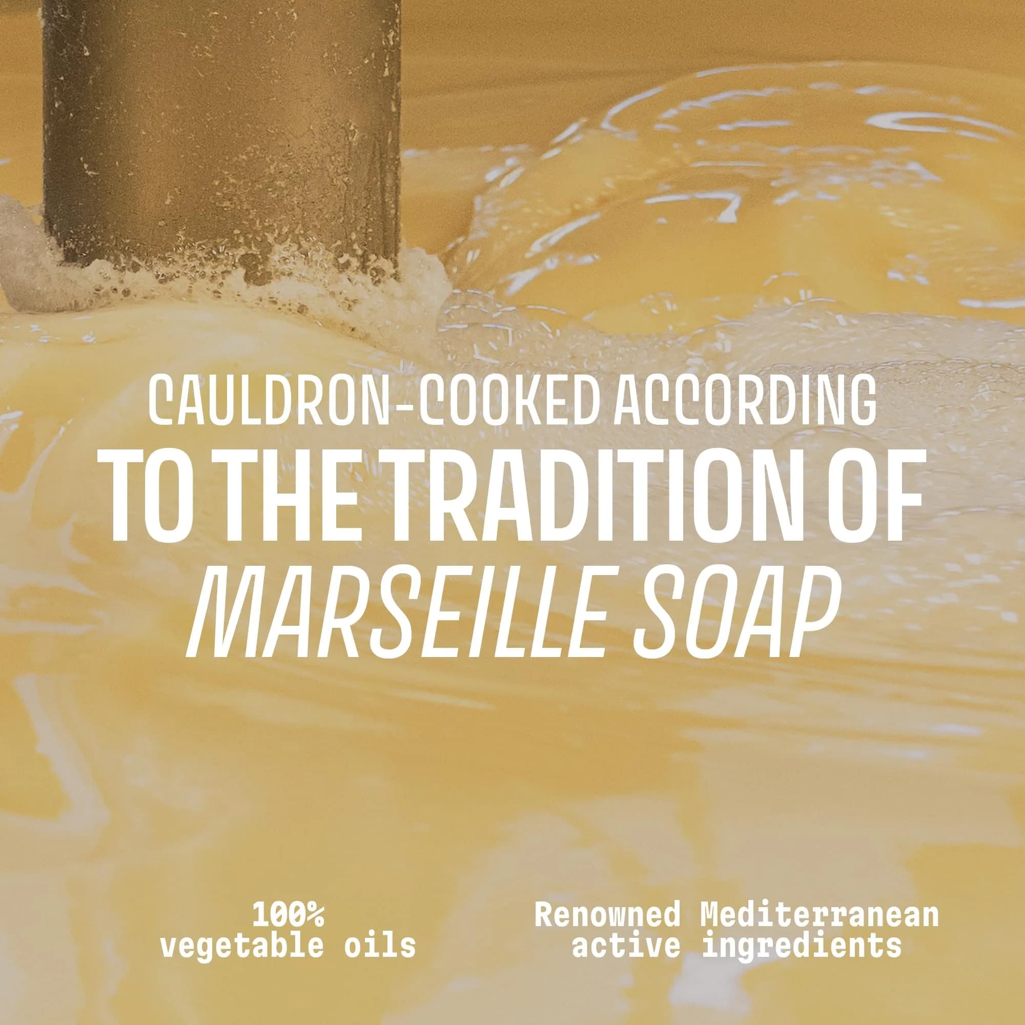 Panier des Sens Lavender Liquid Hand Soap 500ml (16.9 fl oz) | French Savon de Marseille Tradition - view 5