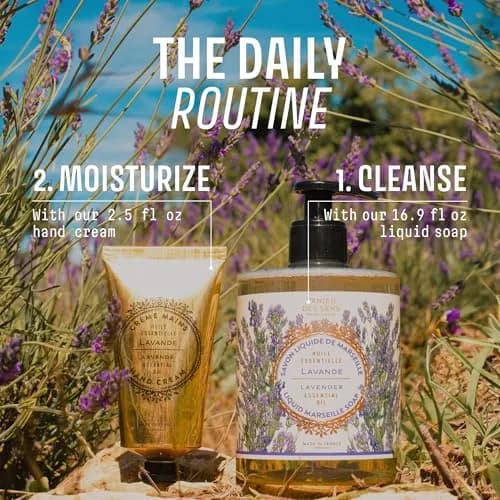Panier des Sens Lavender Liquid Hand Soap 500ml (16.9 fl oz) | French Savon de Marseille Tradition thumbnail 8