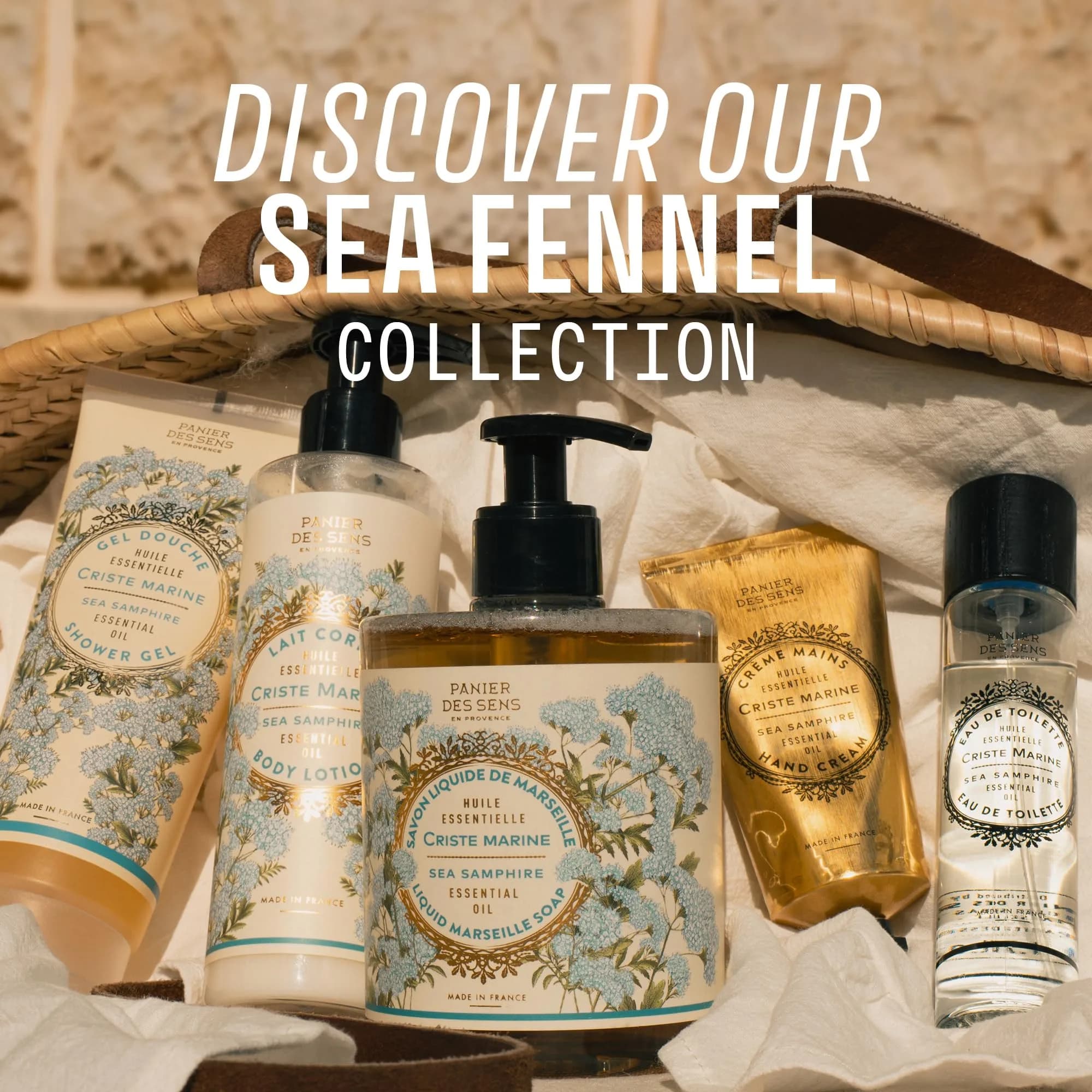 Panier des Sens Sea Samphire Liquid Hand Soap 500ml (16.9 fl oz) | French Savon de Marseille Tradition - view 8