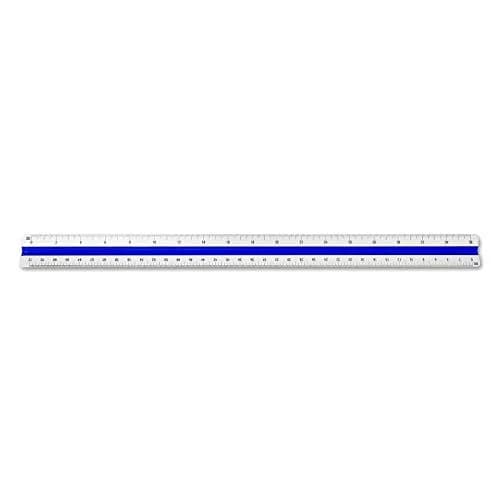 Alumicolor Aluminum Engineer Color-Coded Drafting Scale 12in (30.48cm) | Precision Engineering Tool thumbnail 4