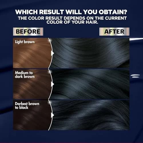 Garnier Nutrisse Ultra Color Permanent Hair Dye BL21 Blue Black (Blackberry Mojito) | Vegan & Cruelty-Free thumbnail 3