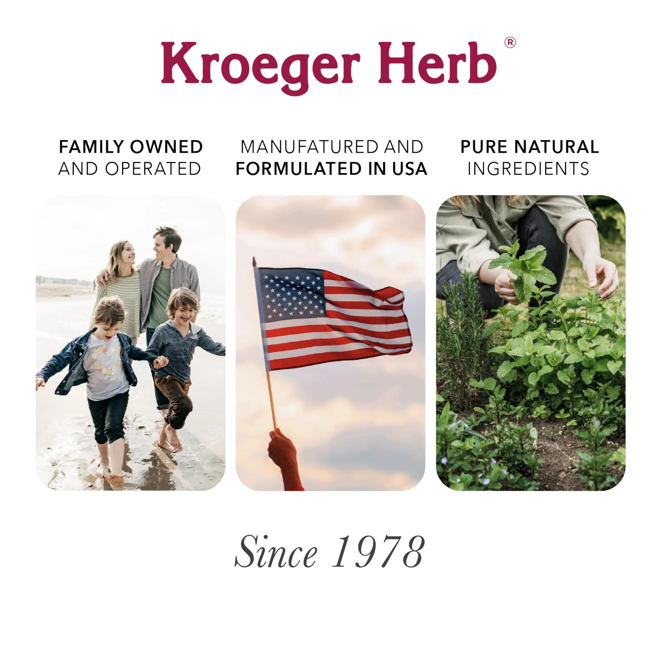 Kroeger Herb Products Wormwood Herb Supplement Kit with Black Walnut, Clove & Quassia | 2 fl oz (59 ml) - view 8