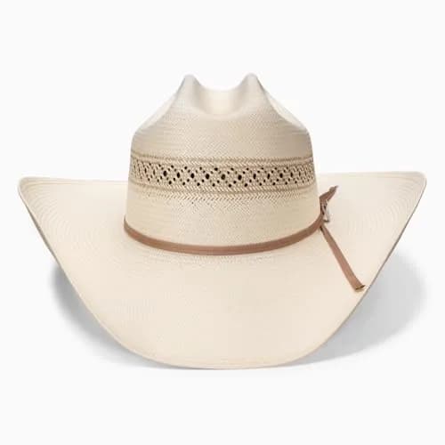 RESISTOL Wildfire 30 Profile Straw Cowboy Hat 6 3/4 Natural | Handcrafted Cowboy Headwear for Men thumbnail 4