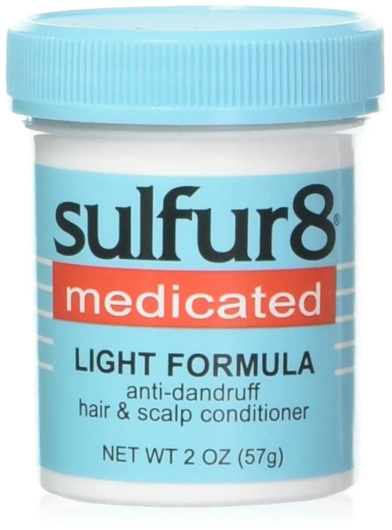 SULFUR8 Medicated Light Formula Anti-Dandruff Hair & Scalp Conditioner 59ml (2 oz) | Controls Dandruff & Soothes Itchy Scalp - main product image