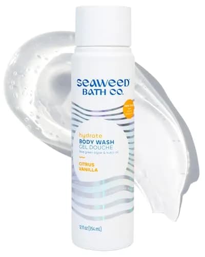 The Seaweed Bath Co. Hydrate Body Wash, Citrus Vanilla, 12 oz | Nourishing, Vegan, Sensitive Skin Friendly thumbnail 1