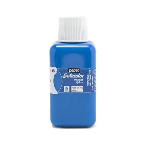 Pebeo Setacolor Opaque Fabric Paint 250ml Bottle | Vibrant, Water-Resistant, Fixes with Iron or Oven thumbnail 1