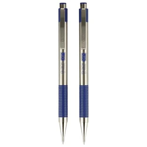 Zebra Pen STEEL G-301 Retractable Gel Pen, Blue Ink, 0.7mm, 2-Pack | Smooth Writing for Students & Professionals thumbnail 4