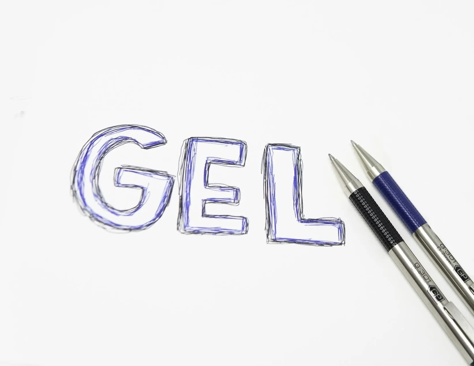 Zebra Pen STEEL G-301 Retractable Gel Pen, Blue Ink, 0.7mm, 2-Pack | Smooth Writing for Students & Professionals - view 3
