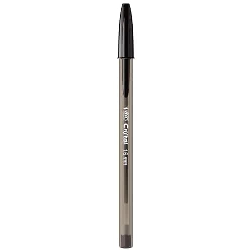 BIC Cristal Xtra Bold Ballpoint Pens, Black Ink, 24-Count Pack | Vivid Lines & Smooth Ink Flow thumbnail 6