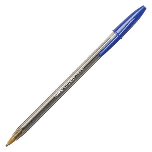 BIC Cristal Xtra Bold Ballpoint Pens, Blue Ink, 24-Count | 1.6mm Bold Point for Vivid Lines thumbnail 4