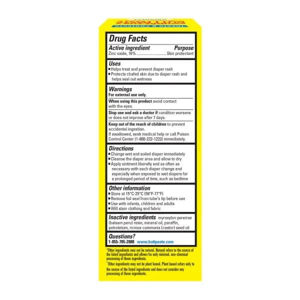 Boudreaux's Butt Paste Original Diaper Rash Ointment 12 oz (2 oz Tubes, Pack of 6) | Pharmacist-Developed Skin Protectant thumbnail 8