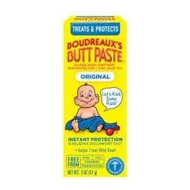 Boudreaux's Butt Paste Original Diaper Rash Ointment 12 oz (2 oz Tubes, Pack of 6) | Pharmacist-Developed Skin Protectant thumbnail 2