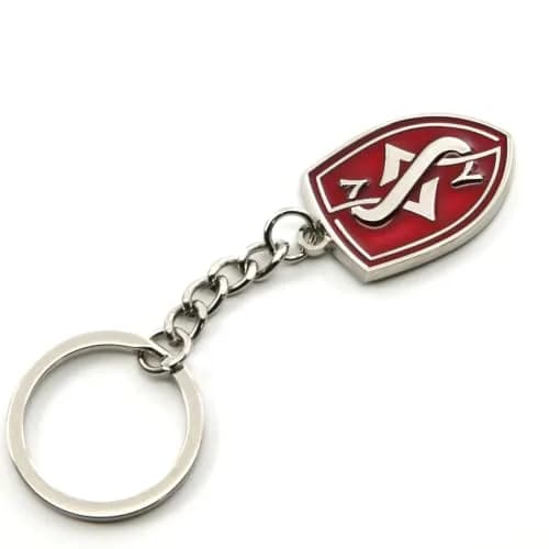 Rotary13B1 Silvia Logo Keychain - Red | Double Sided Logo, 25mm x 35mm, Unisex thumbnail 4