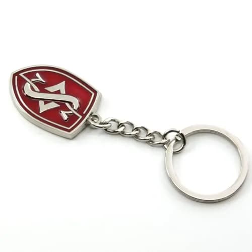 Rotary13B1 Silvia Logo Keychain - Red | Double Sided Logo, 25mm x 35mm, Unisex thumbnail 5