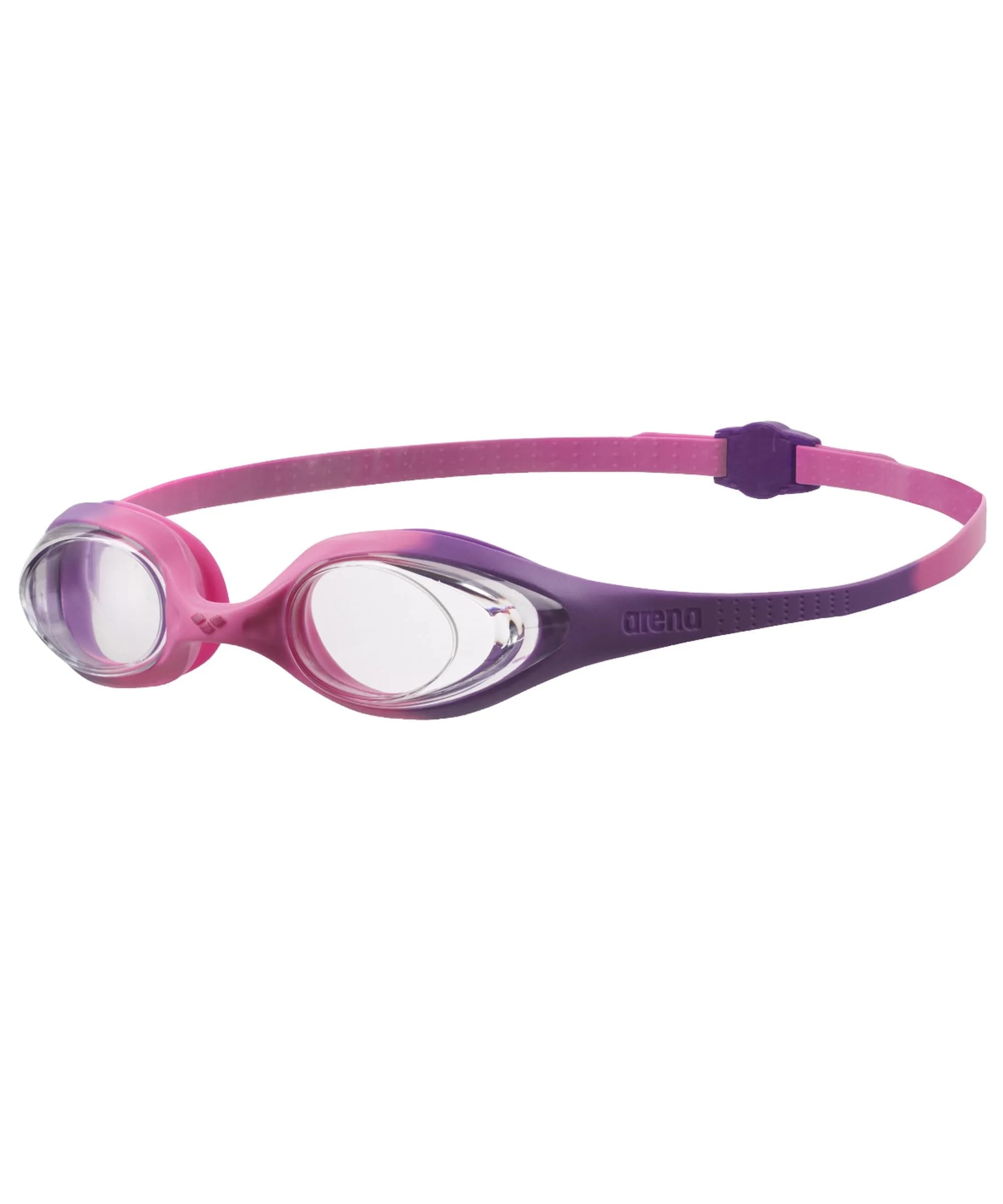 ARENA Unisex Youth Spider Junior Swim Goggles No Fog Non-Mirror Lens 6-12 | Easy Adjust Strap, No Leak (110 characters) - main product image