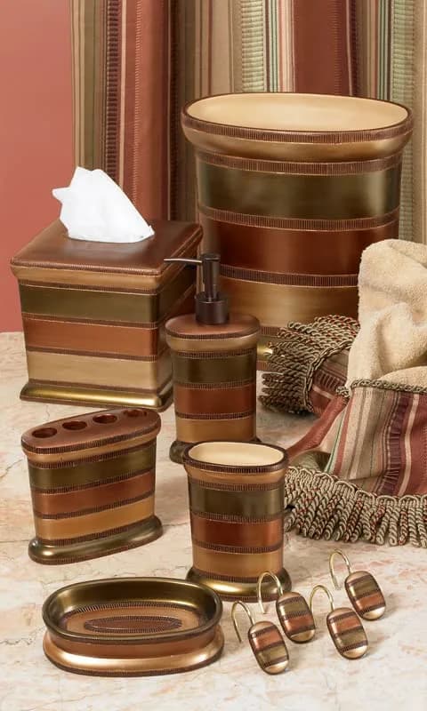 Popular Bath Contempo Spice Tumbler Resin | Modern Classic Bathroom Accessory thumbnail 5