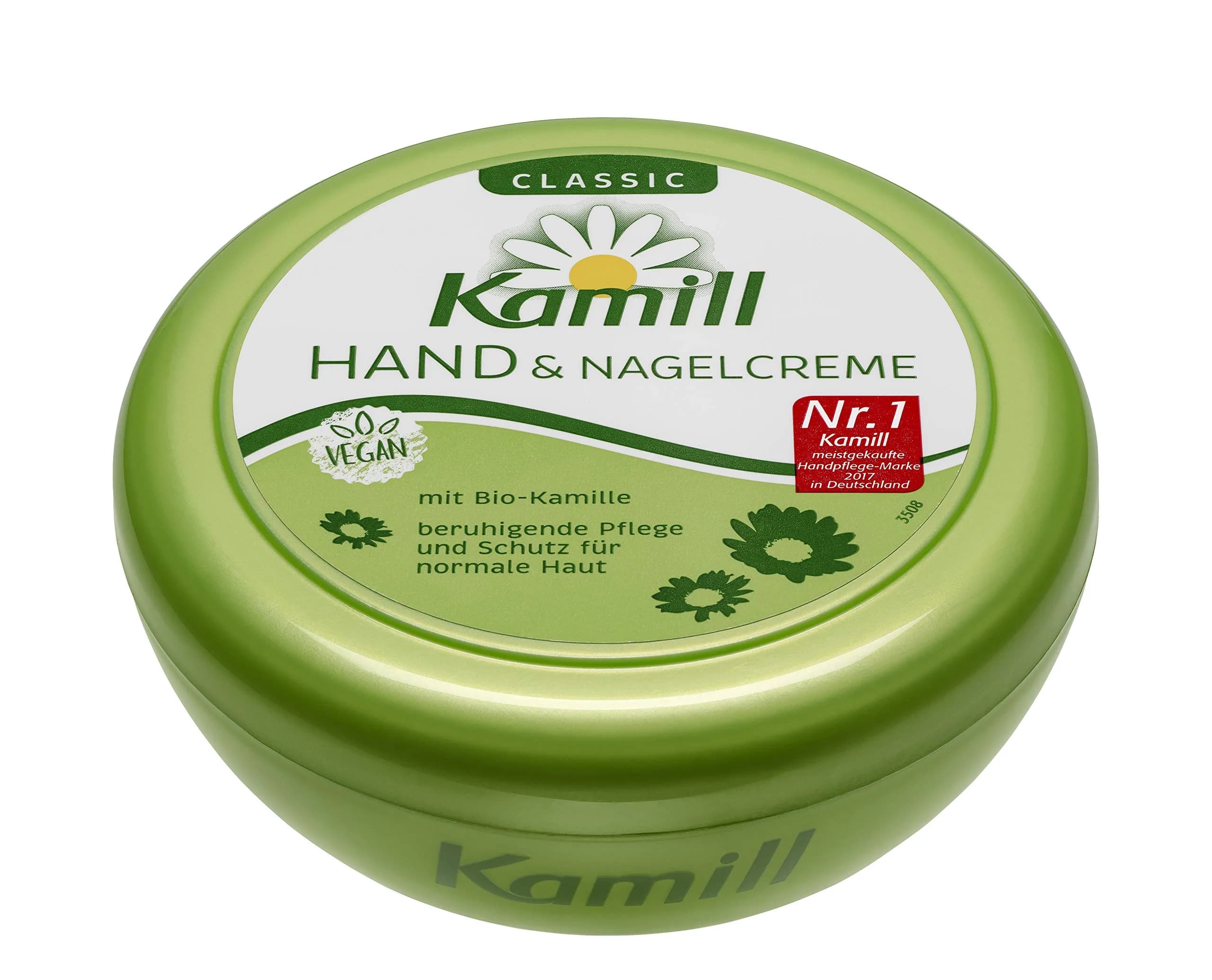 Kamill Classic Hand and Nail Cream for Normal to Dry Skin with German Chamomile Extract and Bisabolol, Calm and Gentle, Skin Compatibility Dermatologically Approved, 2 x 250ml (8.45 Fl Oz Each) — 8.45 Fl Oz