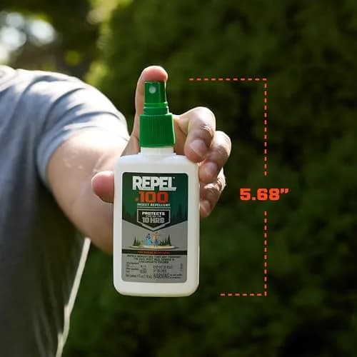 Repel 100 Insect Repellent Pump Spray 118ml (4 Fl Oz) | 10-Hour Protection Against Mosquitoes, Ticks, and Biting Flies thumbnail 8