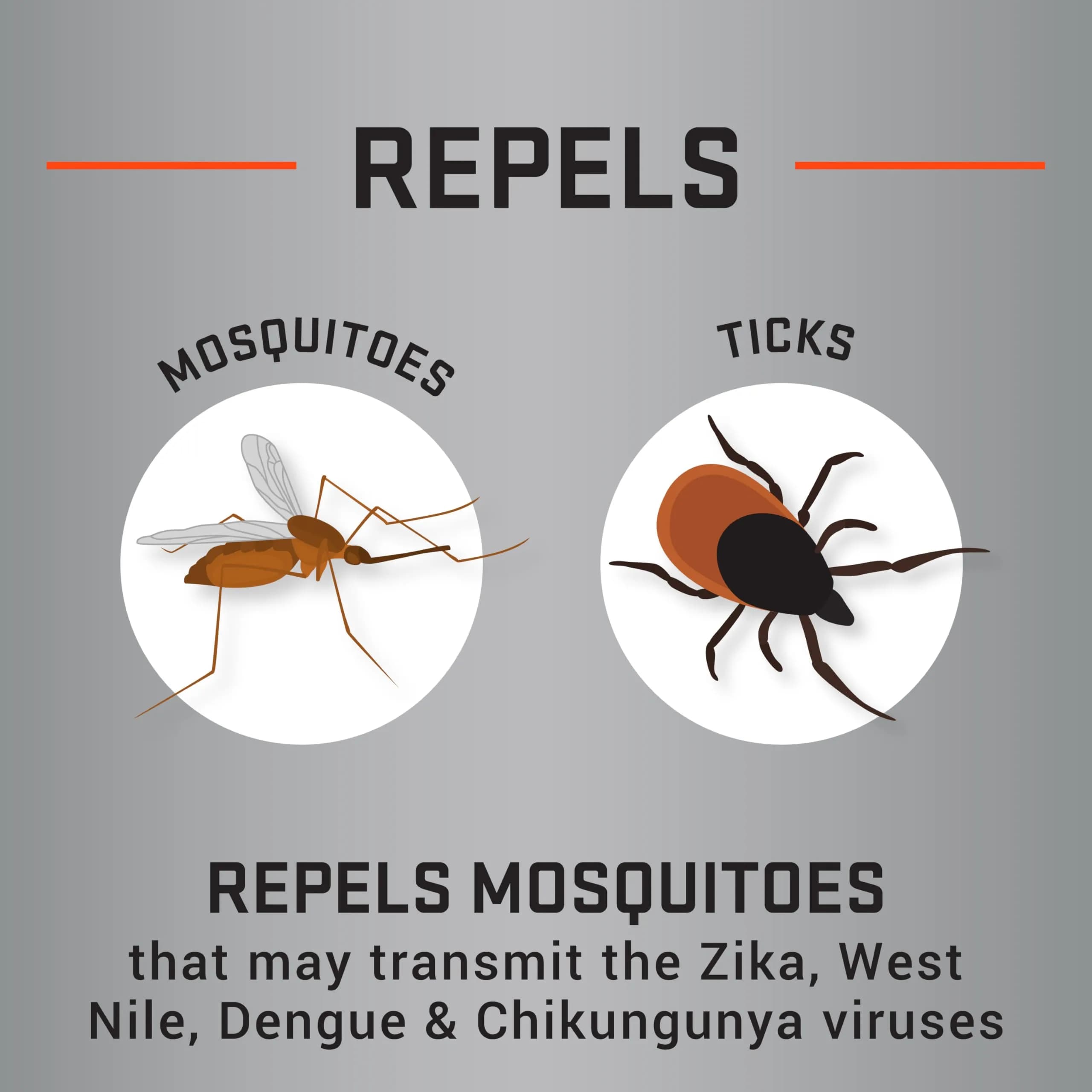 Repel 100 Insect Repellent Pump Spray 118ml (4 Fl Oz) | 10-Hour Protection Against Mosquitoes, Ticks, and Biting Flies - view 2