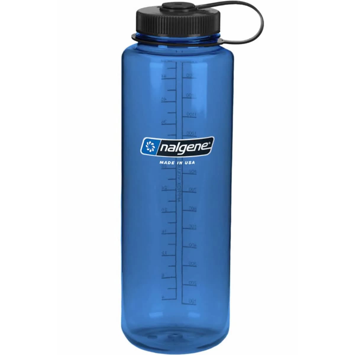 Nalgene 48 oz Wide Mouth Water Bottle - Vibrant Blue, Leak-Proof & Durable for Hydration - main product image