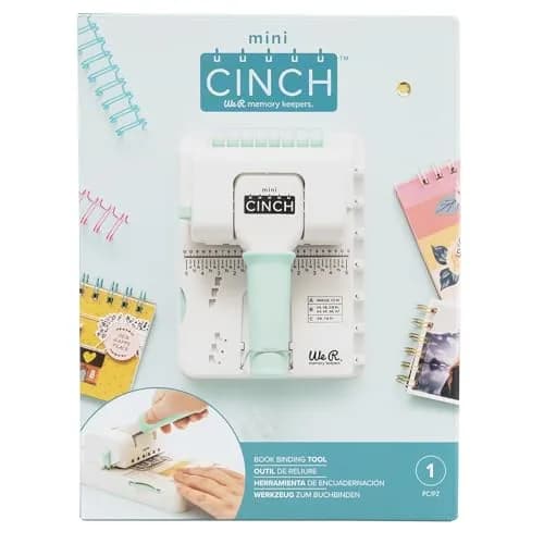 We R Memory Keepers Mini Cinch Bookbinding Machine - Small Craft Tool Compatible with Wire or Spiral Coils - Make Professional Books, Notebooks, Calendars, and Journals | Art & Craft Supply thumbnail 2