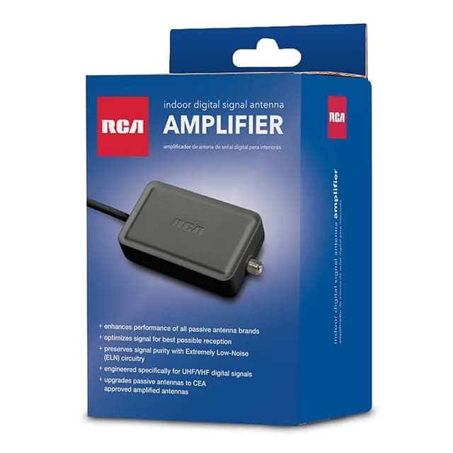 RCA Digital Amplifier for Indoor Antenna | Signal Boost & Optimization for Clear HD Reception thumbnail 3