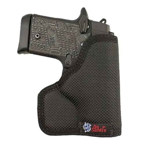 DeSantis Nemesis Pocket Holster Fits SIG P238, S&W M&P Bodyguard 380 | Ambidextrous, No-Slip, Concealed Carry thumbnail 1