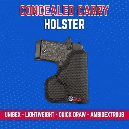 DeSantis Nemesis Pocket Holster Fits SIG P238, S&W M&P Bodyguard 380 | Ambidextrous, No-Slip, Concealed Carry thumbnail 2