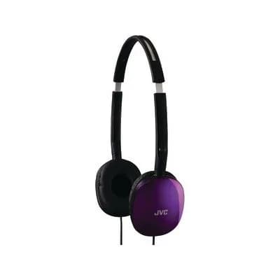 JVC Flats On-Ear Wired Headphones - Violet - 30mm Driver | 1.18" (30mm) Dynamic Driver - view 4