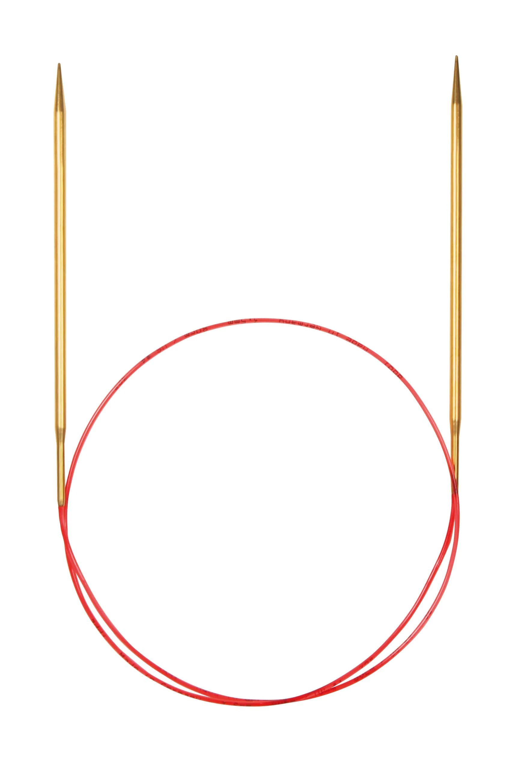 Addi Circular Lace Needle 80cm x 7mm | Sharp Tips for Lace & Sock Knitting — US10.75/7mm