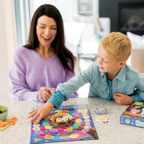 Peaceable Kingdom Hoot Owl Hoot Cooperative Matching Game 13x9x2 inches | Educational Board Game for Kids Ages 4-8 thumbnail 6