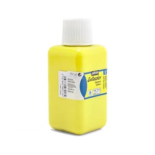 PEBEO Setacolor Opaque Fabric Paint 250ml Lemon | Vibrant, Wash-Resistant, Ready-to-Use thumbnail 2
