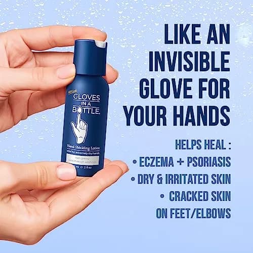 Gloves In A Bottle Shielding Lotion 2oz | Fragrance-Free Moisturizer for Sensitive & Dry Skin thumbnail 7