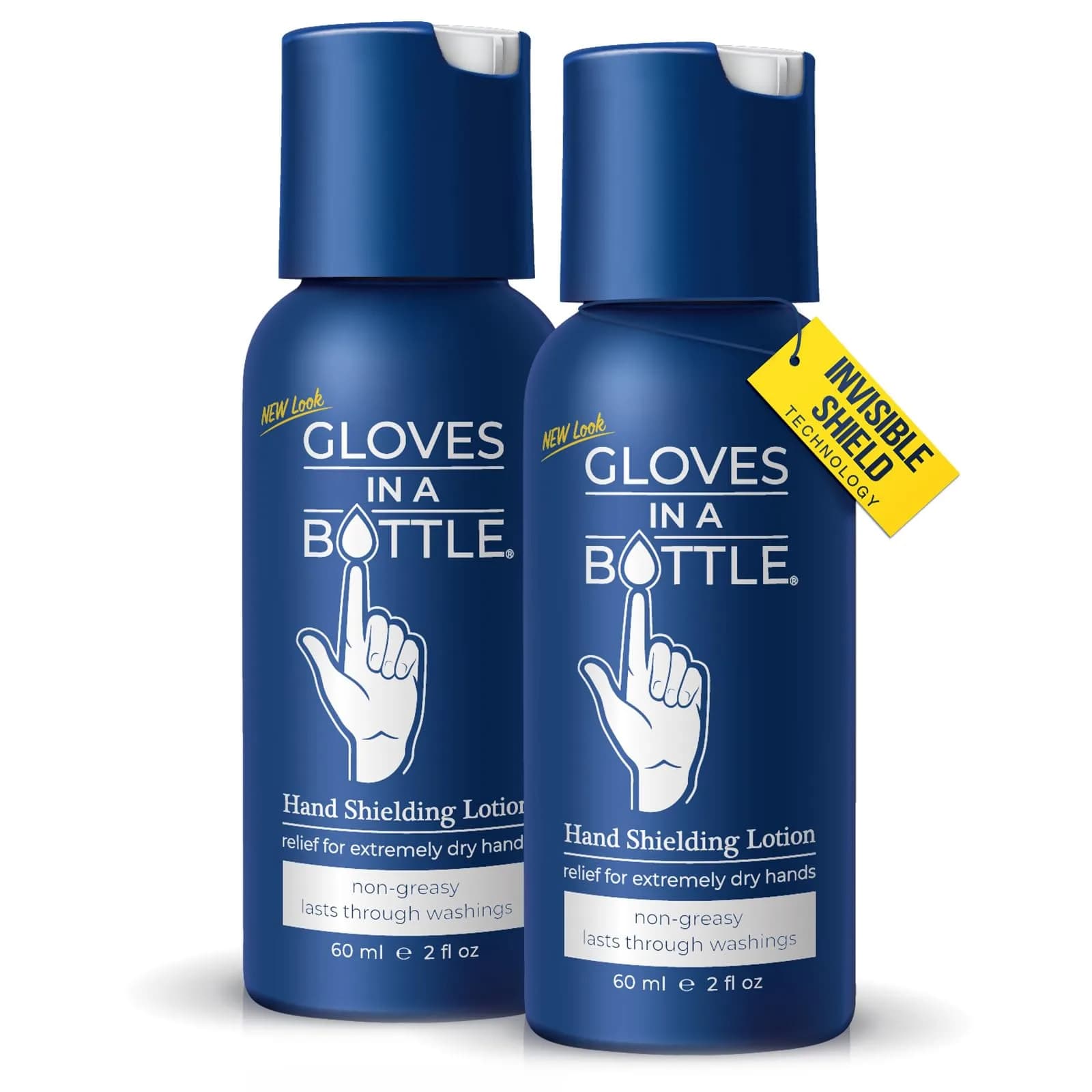 Gloves In A Bottle Shielding Lotion 2oz | Fragrance-Free Moisturizer for Sensitive & Dry Skin