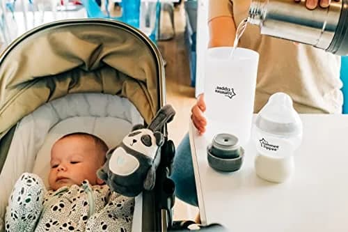 Tommee Tippee Travel Bottle & Food Warmer, Portable Thermal Flask, 421.34 cu in | Keeps Water Hot for On-the-Go Feeding thumbnail 8
