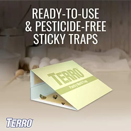 Terro Pantry Moth Traps - 2 Pack | Attracts & Traps Grain, Flour, Meal, Seed Moths thumbnail 4