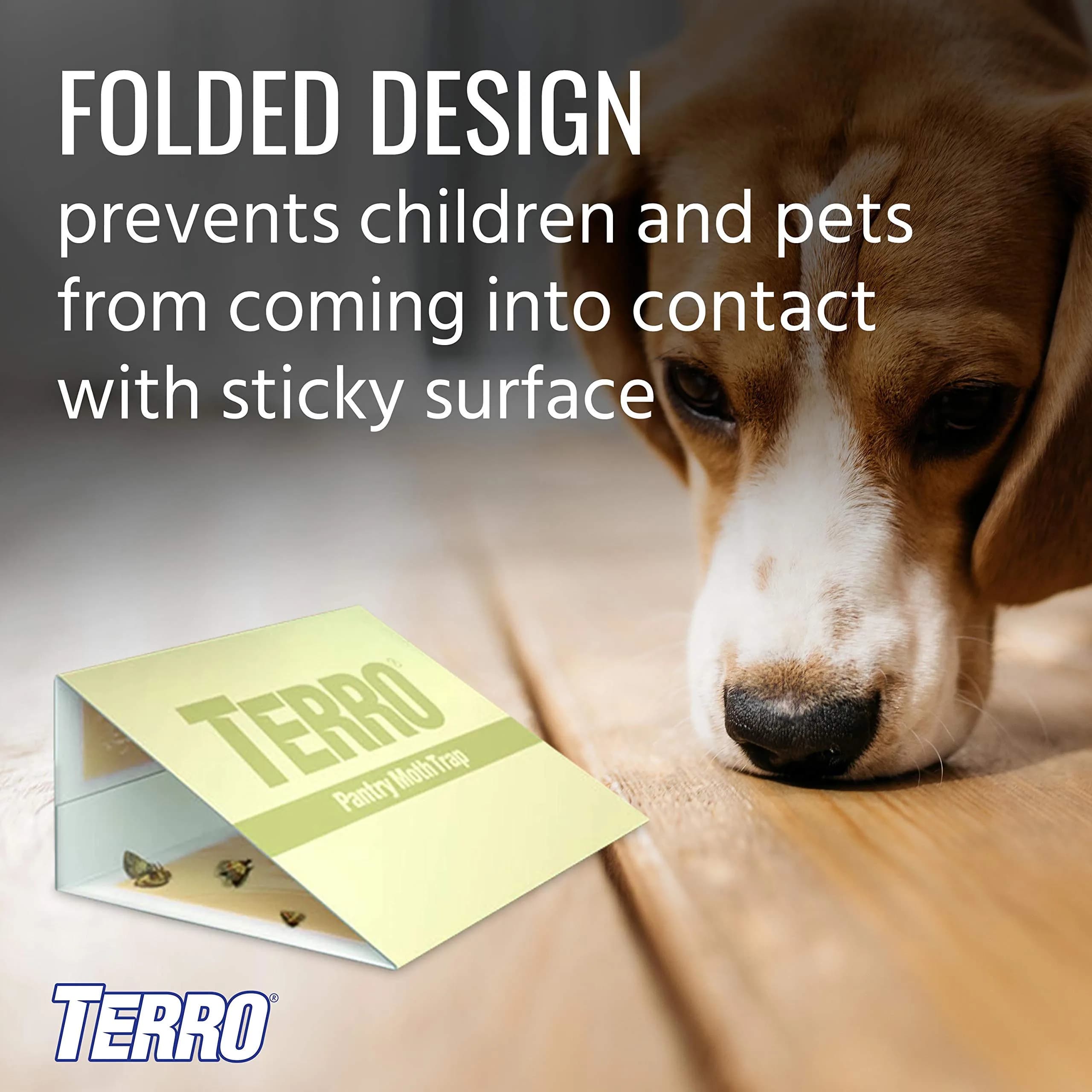 Terro Pantry Moth Traps - 2 Pack | Attracts & Traps Grain, Flour, Meal, Seed Moths - view 5