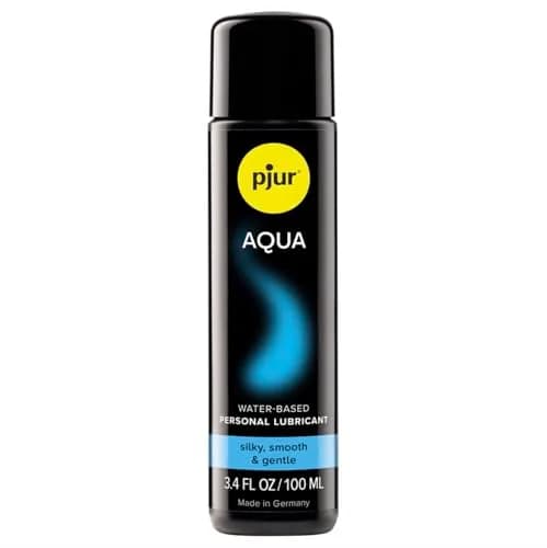 pjur Aqua Water-Based Personal Lubricant 100ml (3.4 Fl Oz) | Premium Silky Glide & Hydration thumbnail 1