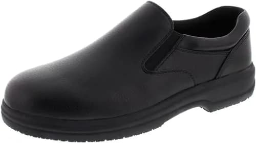 Deer Stags Manager Loafers Shoes, Black, 10.5 US | Slip-On Comfort & Safety thumbnail 1