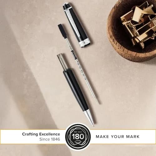Cross Refill Pen, Black, Medium Point | Professional-Grade, 2-Pack thumbnail 3