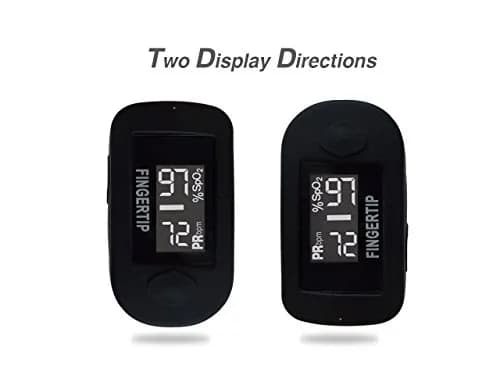 Concord Blood Oxygen Saturation Monitor with Reversible Display | Accurate & Portable thumbnail 2