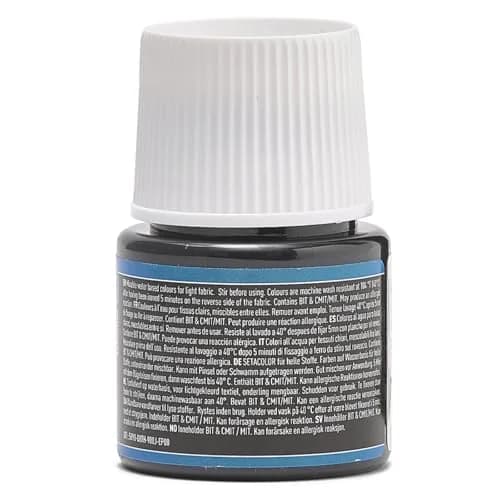 Pebeo Setacolor Light Fabrics Paint Black 45ml (1.52 Fl Oz) | ASTM D-4236 Certified Fabric Dye thumbnail 4
