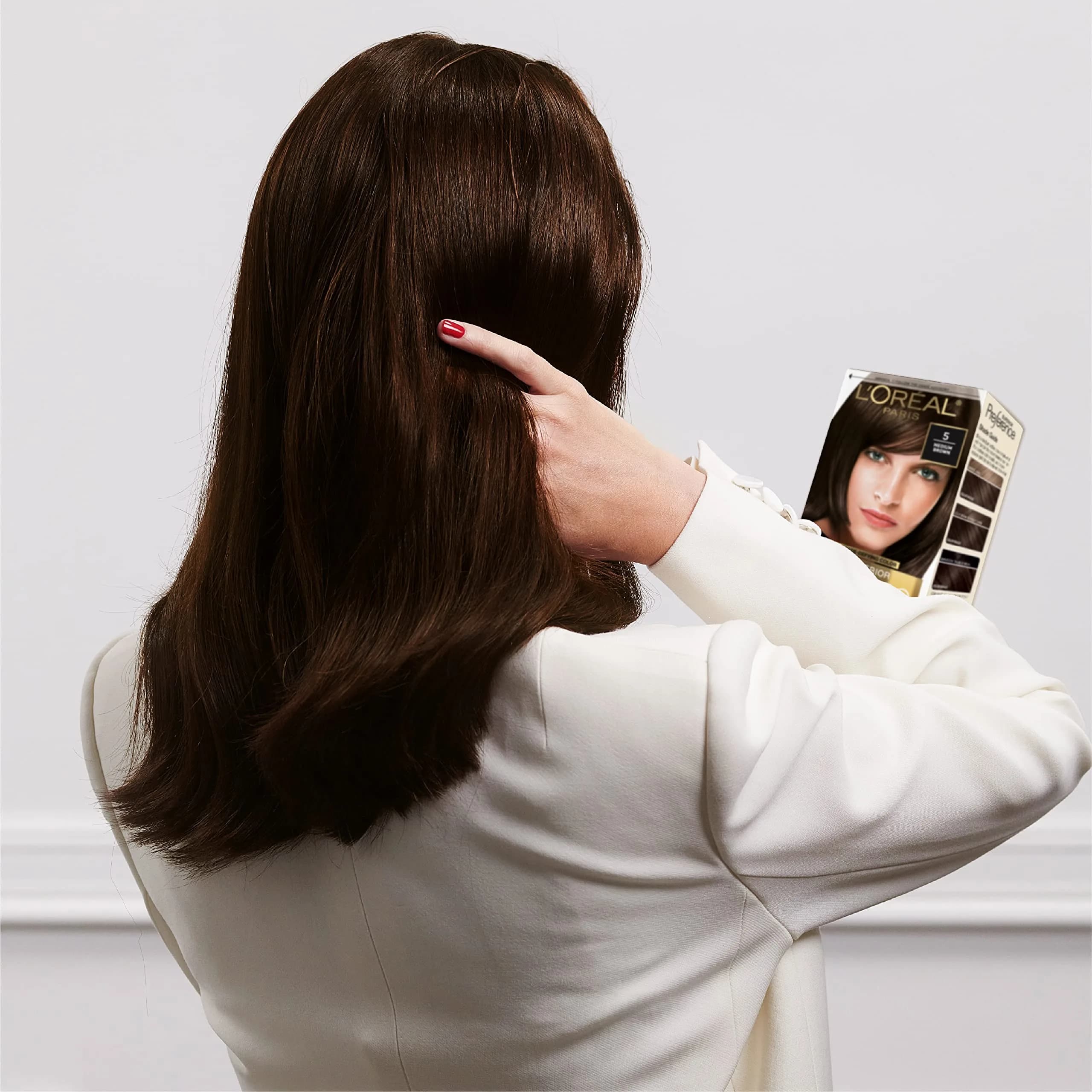 L'Oreal Paris Superior Preference Permanent Hair Color UL61 Ultra Light Ash Brown | Fade-Defying Shine System - view 6
